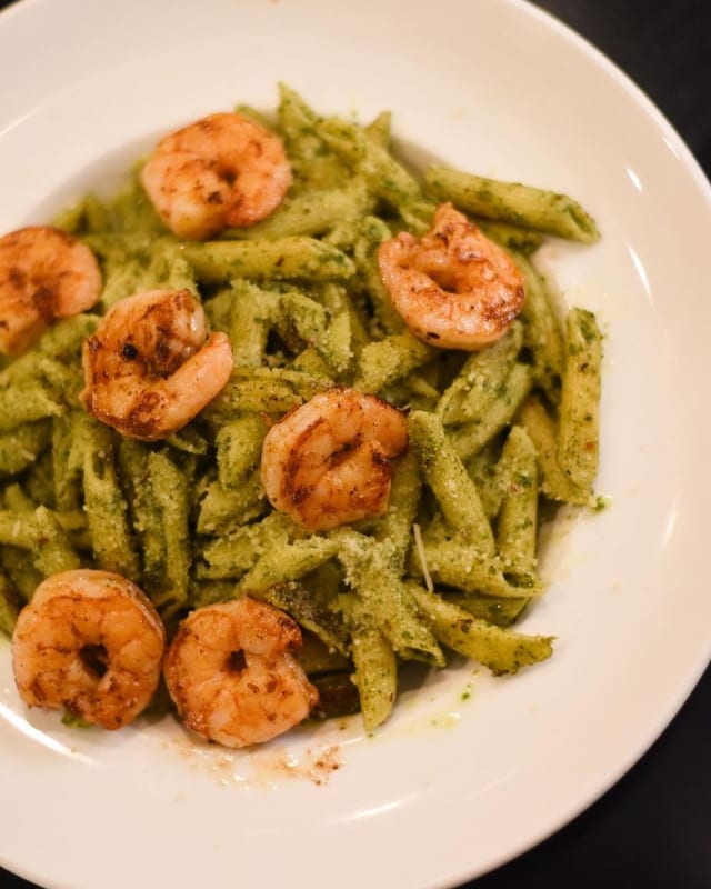 Penne Pesto.