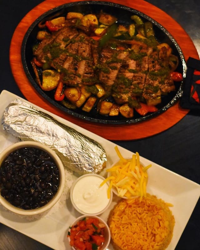 Steak Fajitas.